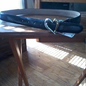 Womens leather belt Talbots Large